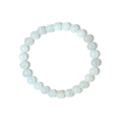 Armband met aquamarijnstenen