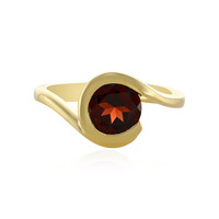 Zilveren ring met een Mozambique granaat