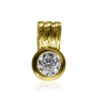 Gouden hanger met een VVS1 (H) Diamant (adamantes [!])
