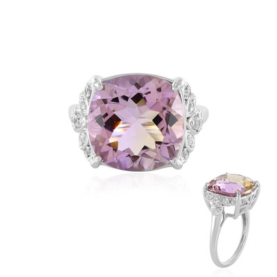 Zilveren ring met een Anahi Ametrien