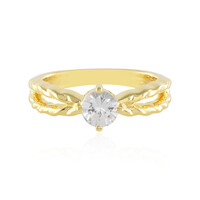 Zilveren ring met een zirkoon