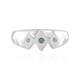 Zilveren ring met een I2 Blauwe Diamant