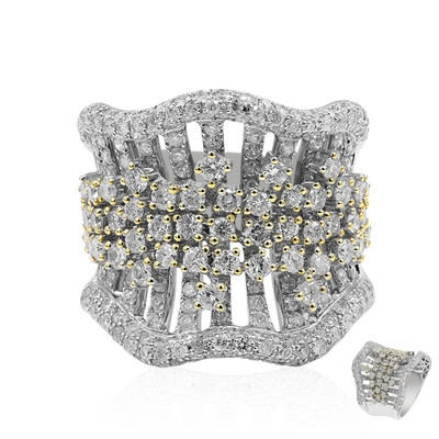 Gouden ring met SI2 (H) Diamanten (Estée Collection)