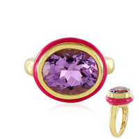 Zilveren ring met een lavendel amethist
