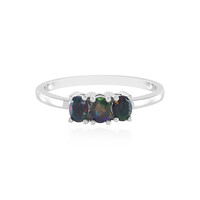 Zilveren ring met Mezezo opalen