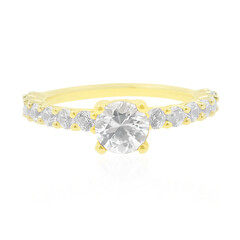 Gouden ring met een zirkoon (de Melo)