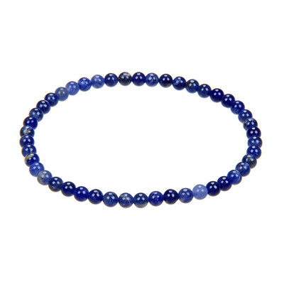 Armband met sodalietstenen