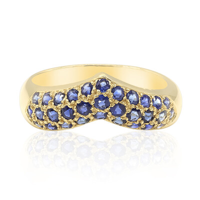 Gouden ring met blauwe saffieren (Estée Collection)