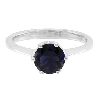 Zilveren ring met een Orissa ioliet