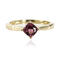 Gouden ring met een Malawi Granaat