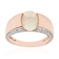 Gouden ring met een Welo-opaal