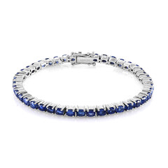 Zilveren armband met kyanieten