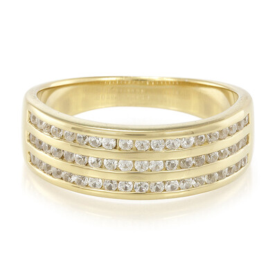 Zilveren ring met zirkonen