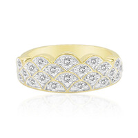 Gouden ring met Diamanten SI1 (G)