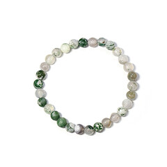 Armband met Boom Agaten