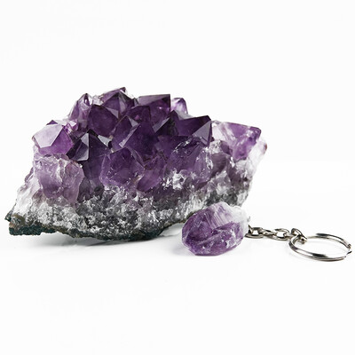 Accessoire met een amethist