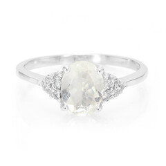 Zilveren ring met een Orthoklaas