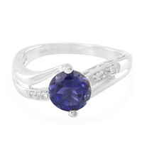 Zilveren ring met een Orissa ioliet