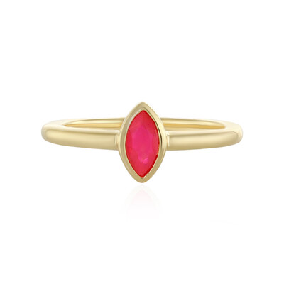 Zilveren ring met een Roze Ethopische Opaal