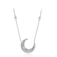 Gouden halsketting met SI2 (H) Diamanten (CIRARI)