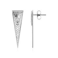 Gouden oorbellen met I1 (I) Diamanten (Ornaments by de Melo)