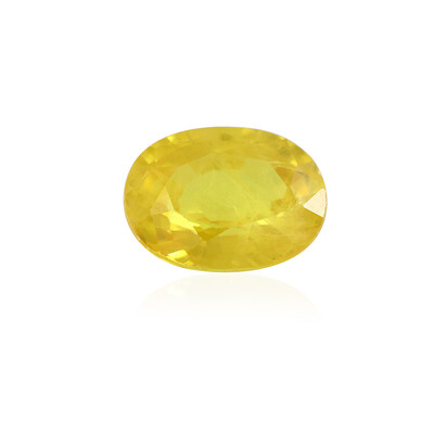 Edelsteen met een gele saffier 2,235 ct