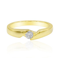 Gouden ring met een VVS2-Diamant (F) (adamantes [!])