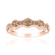 Gouden ring met SI1 Argyle Rose De France Diamanten (Annette)