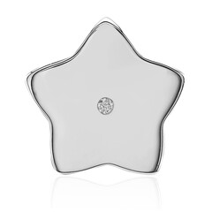 Zilveren aanhanger met Diamanten SI1 (G)