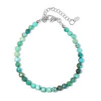 Zilveren armband met turkooisstenen