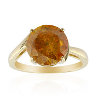 Gouden ring met een sfaleriet