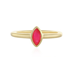 Zilveren ring met een Roze Ethopische Opaal