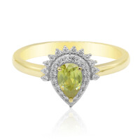 Gouden ring met een Sfeen