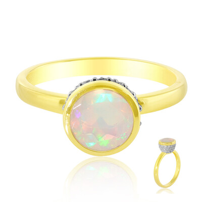 Zilveren ring met een Welo-opaal