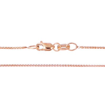 Rosé gouden ketting  - 50cm - 1,33 g