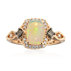 Gouden ring met een AAA Welo-opaal (CIRARI)