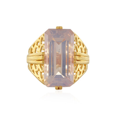 Zilveren ring met een lelie kwarts