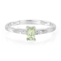 Zilveren ring met een koper toermalijn