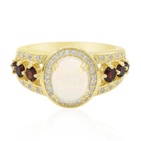 Zilveren ring met een Welo-opaal