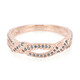Zilveren ring met Fancy diamanten
