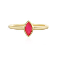 Zilveren ring met een Roze Ethopische Opaal
