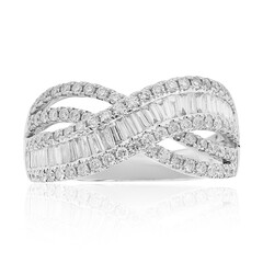 Gouden ring met SI2 (H) Diamanten (CIRARI)