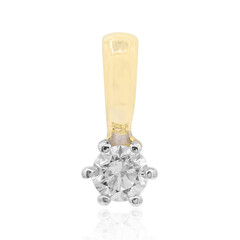 Gouden hanger met een SI diamant