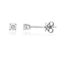 Gouden oorbellen met SI2 (H) Diamanten (CIRARI)