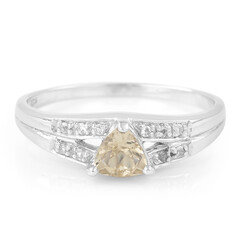 Zilveren ring met een Amazone-beril