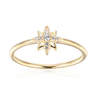 Zilveren ring met een zirkoon