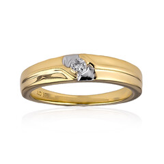 Gouden ring met een SI1 (H) Diamant