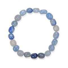 Armband met Blauwe agaten