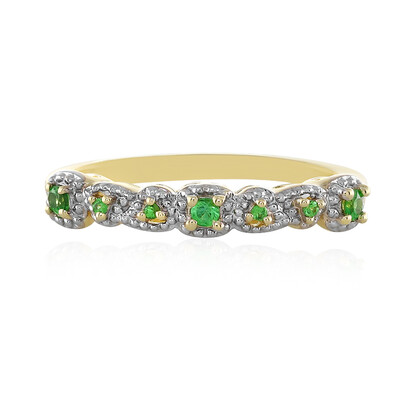 Gouden ring met tsavorieten (Adela Gold)