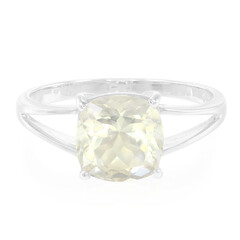Zilveren ring met een Orthoklaas